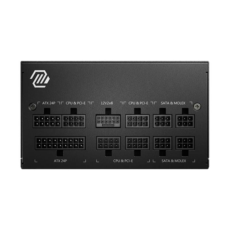 Fonte MSI MAG A850GL, 850W, 80 Plus Gold, Modular, PFC Ativo, Com